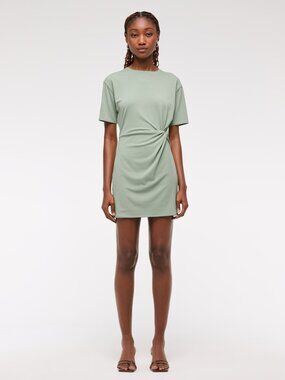 Abercrombie & Fitch Women's Side-Knot Knit Mini Dress
